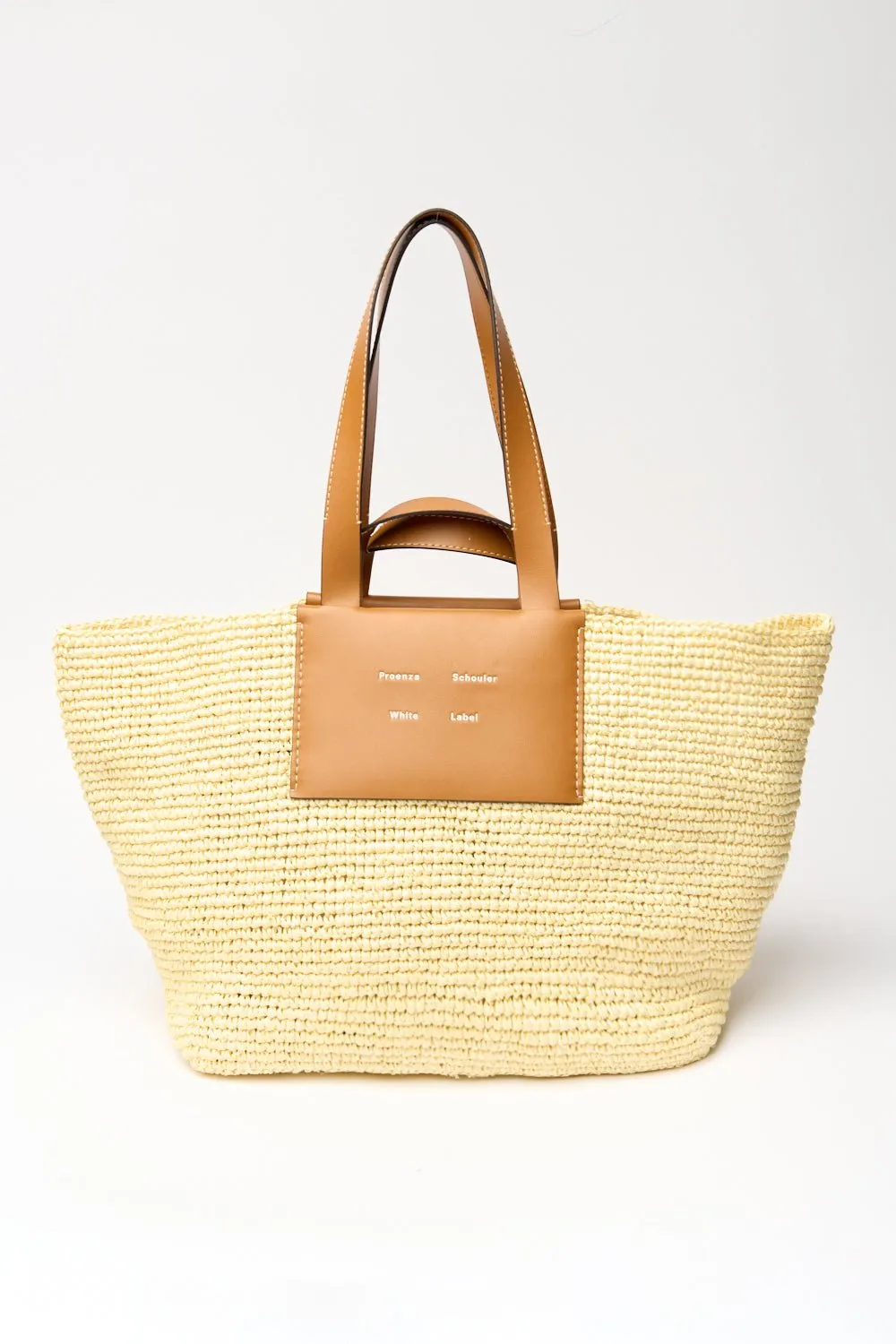 Proenza Schouler White Label XL Morris Tote in Raffia sold by Bessette