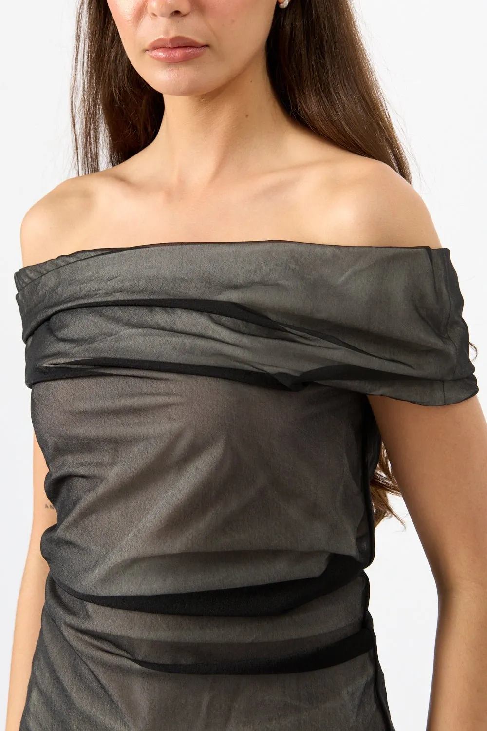Allegra Top In Silk Nylon sold by Bessette product image thumbnail 3
