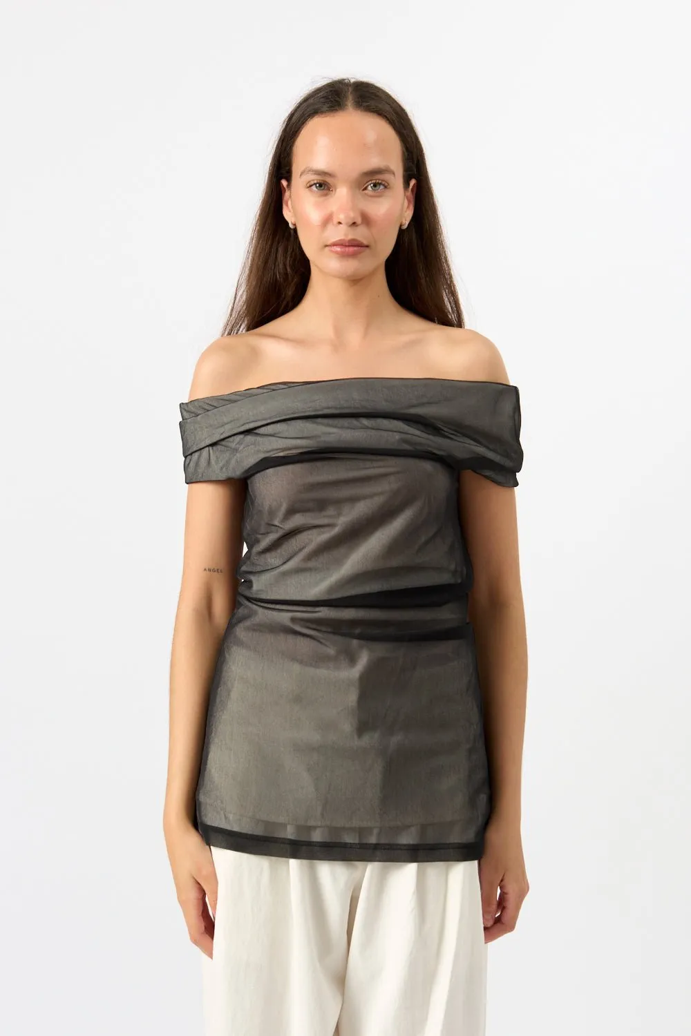 Allegra Top In Silk Nylon sold by Bessette product image thumbnail 2