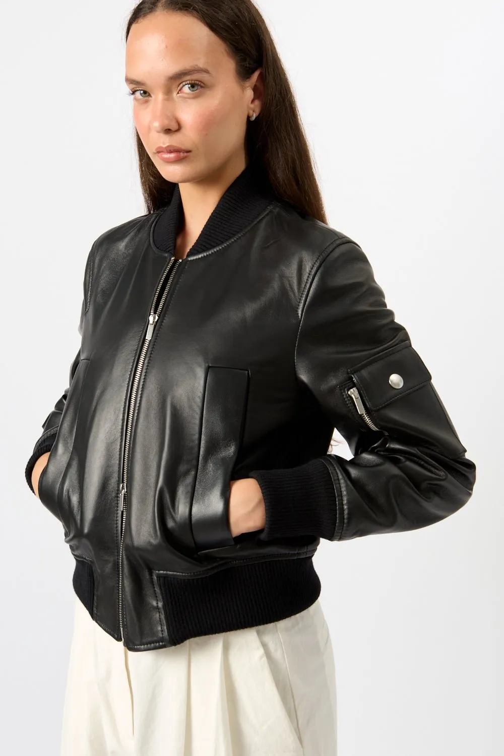 White Label Mika Bomber sold by Bessette product image thumbnail 3