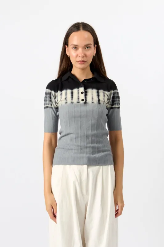 Proenza Schouler White Label Louisa Wool Polo Shirt sold by Bessette