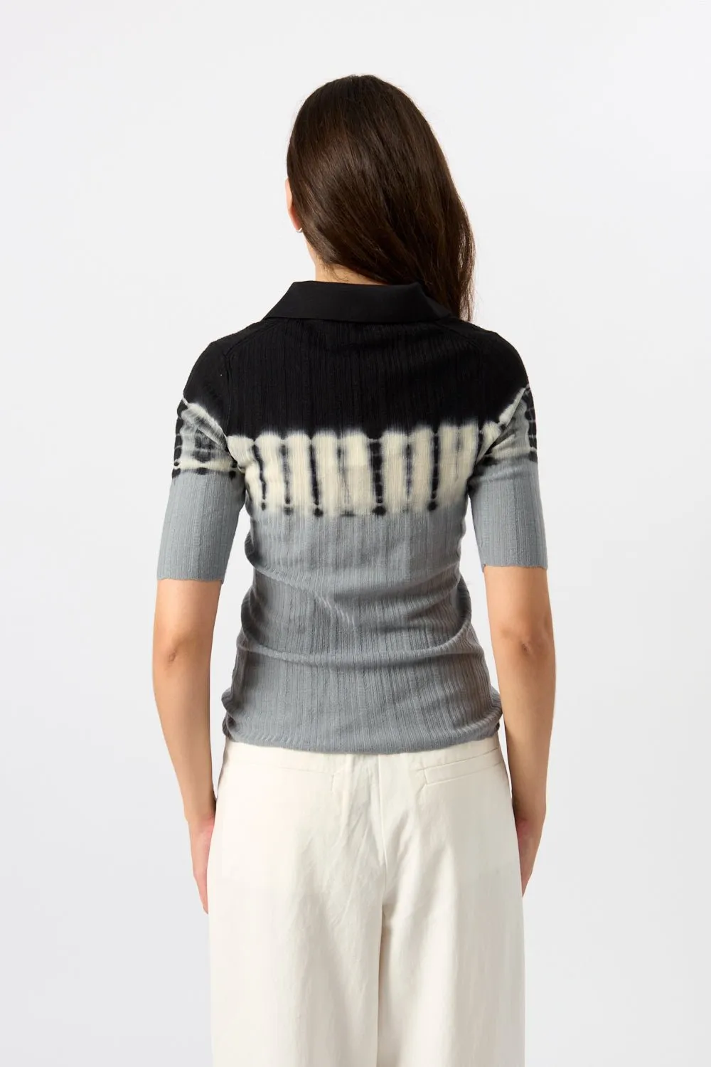 Proenza Schouler White Label Louisa Wool Polo Shirt sold by Bessette product image thumbnail 4