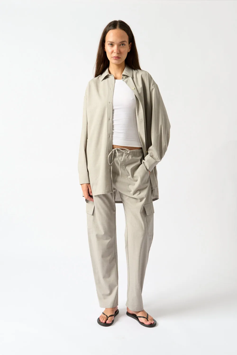 Jane Oversized Shirt sold by Bessette