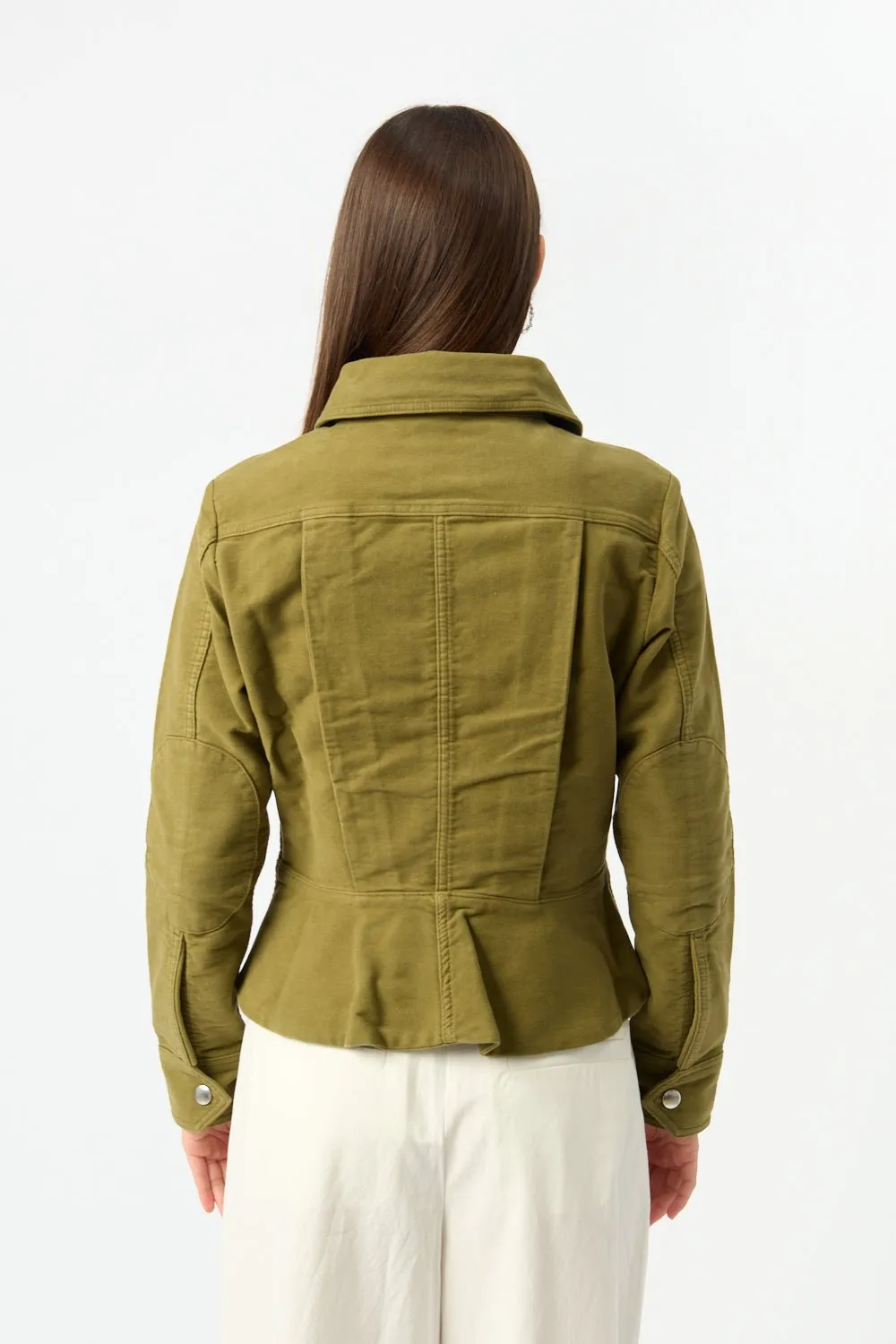 White Label Ava Jacket Dark Green sold by Bessette product image thumbnail 4