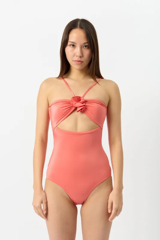 Maygel Coronel Yina One-Piece Swimsuit Fiaba Pink sold by Bessette