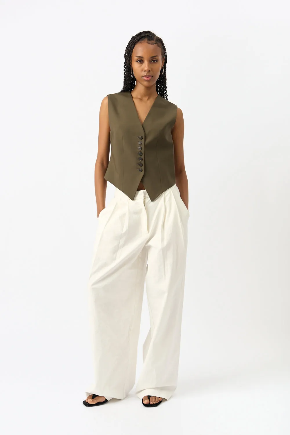 Róhe Shaped Waistcoat sold by Bessette product image thumbnail 2