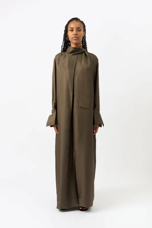 Róhe Silk Scarf Dress sold by Bessette