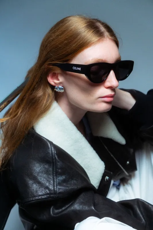 Celine Rectangular Sunglasses sold by Bessette