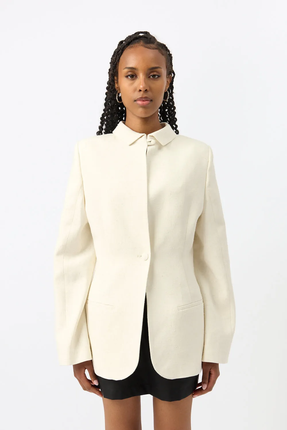 Róhe Reversed Blazer Top sold by Bessette product image thumbnail 2