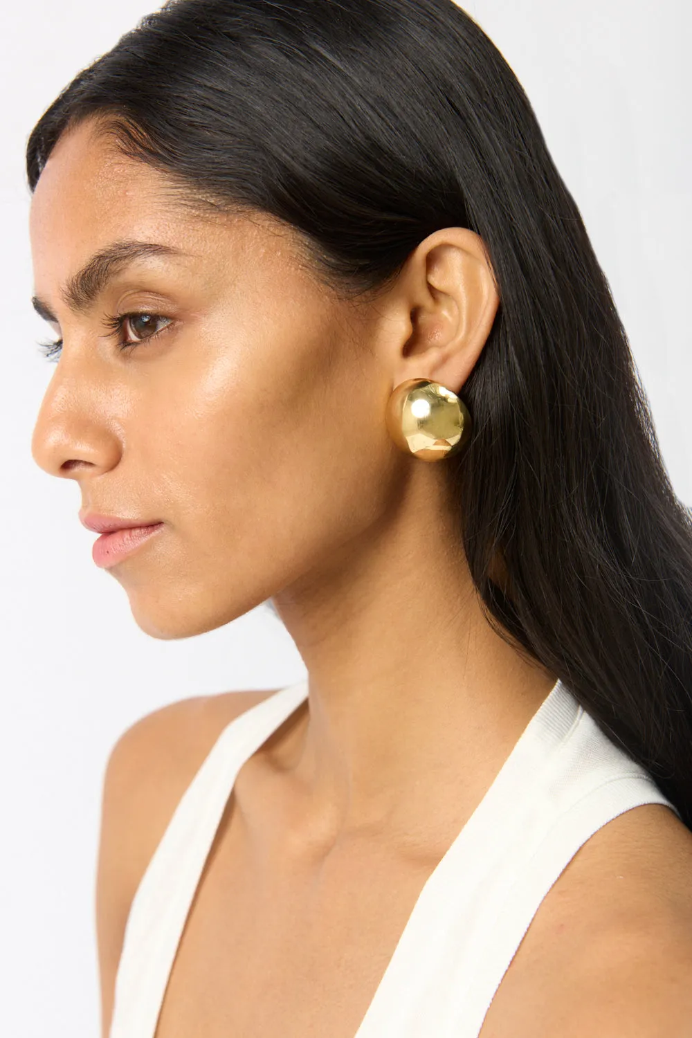 Large Dome Earrings sold by Bessette product image thumbnail 5