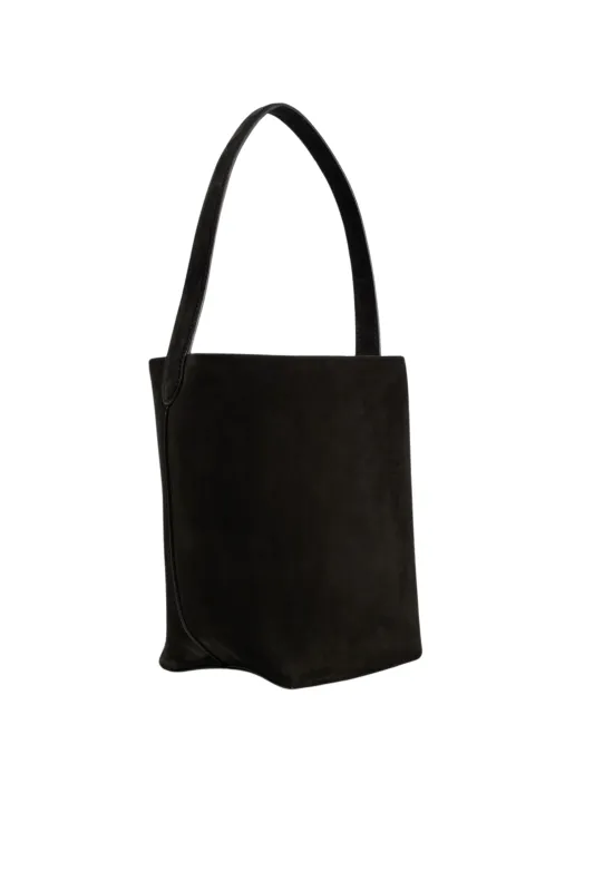 The Row N/S Suede Small Leather Park Tote Bag sold by Bessette