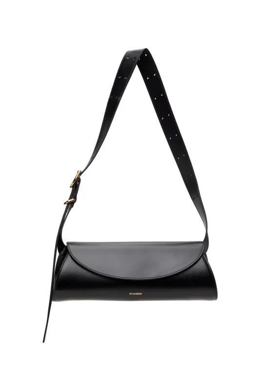 Jil Sander Black Small Cannolo Bag sold by Bessette