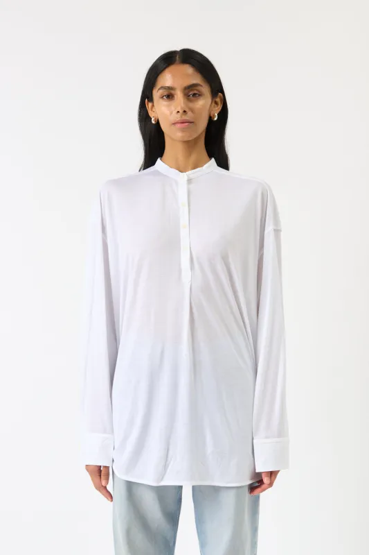 Fluid Jersey Longline Blouse sold by Bessette