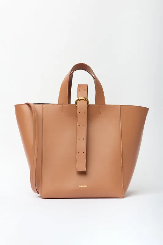 Jil Sander Medium Square Leather Tote Bag made by Jil Sander