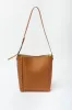 Jil Sander Leather Tan Tote Bag sold by Bessette
