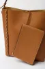Jil Sander Leather Tan Tote Bag sold by Bessette