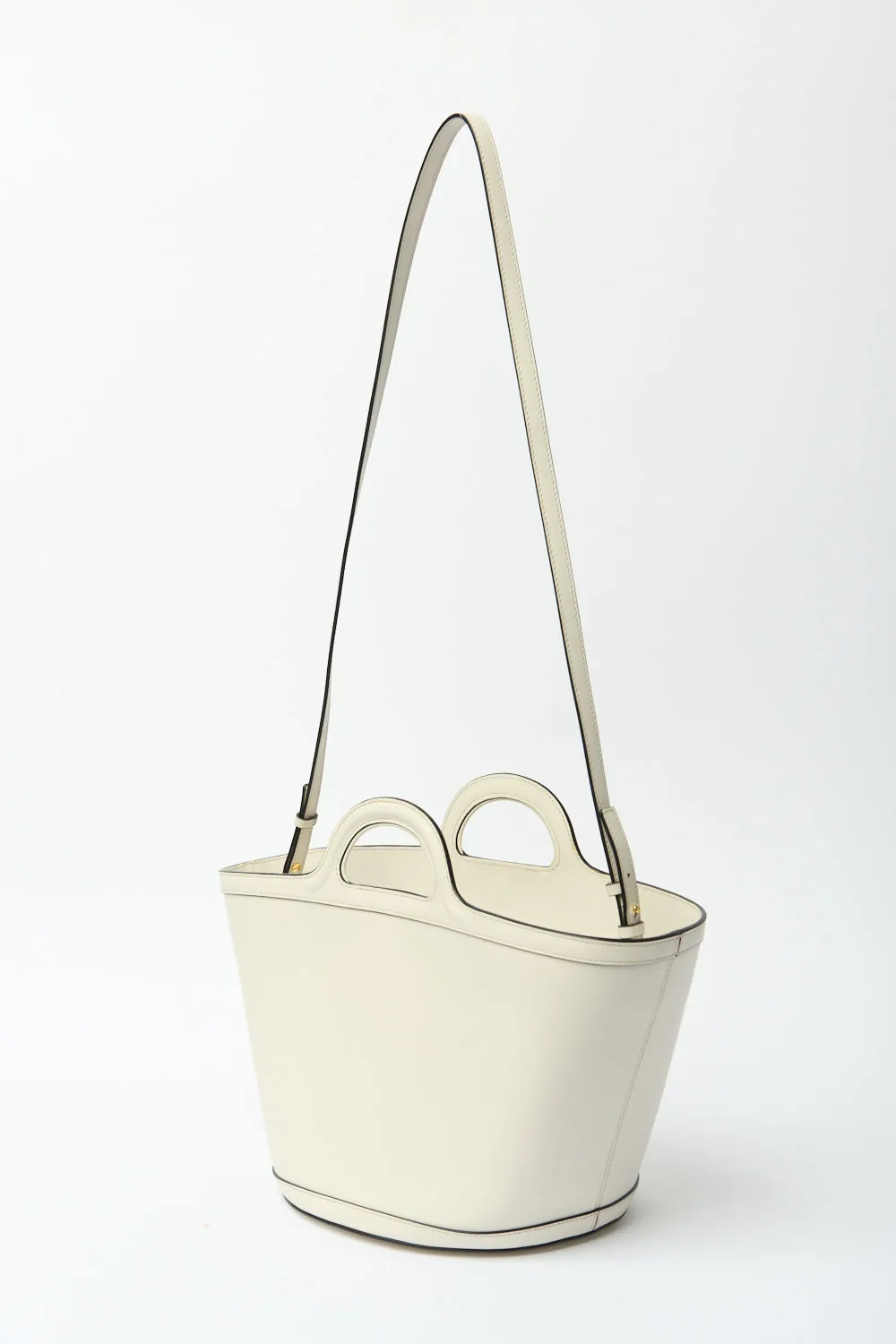 Tropicalia Ivory Small Leather Tote sold by Bessette product image thumbnail 2