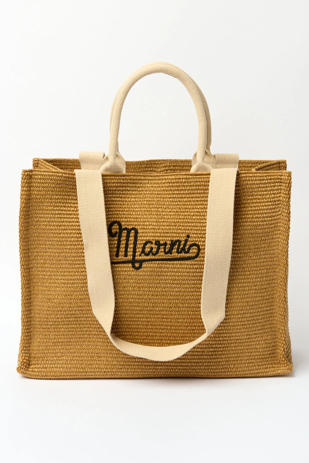 Marni Raffia Logo Tote sold by Bessette product image thumbnail 2