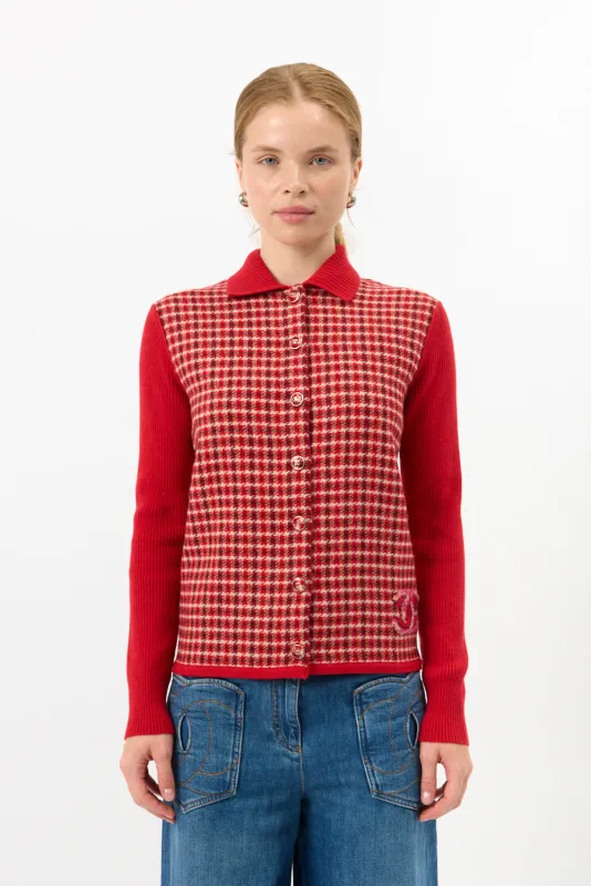 Chanel Coco Neige 24 Tweed Cardigan sold by Bessette