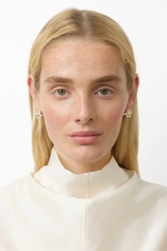 Lié Studio The Johanna Earrings Silver made by Bessette