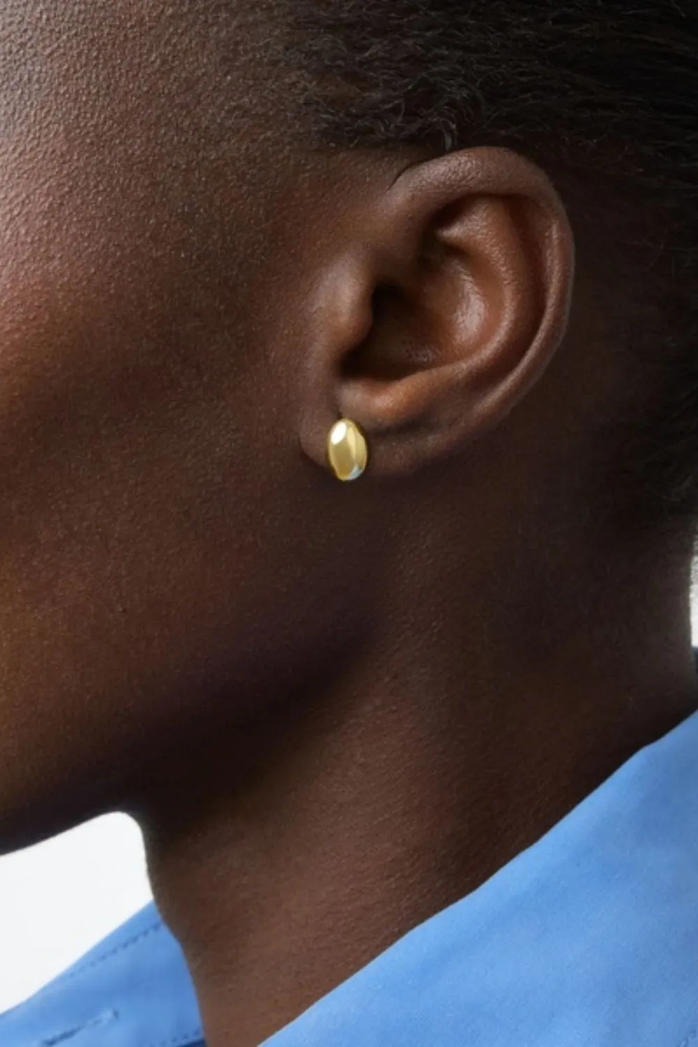 Lié Studio The Luna Earrings Gold sold by Bessette