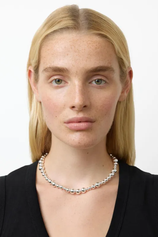 The Elly Necklace Silver made by Bessette