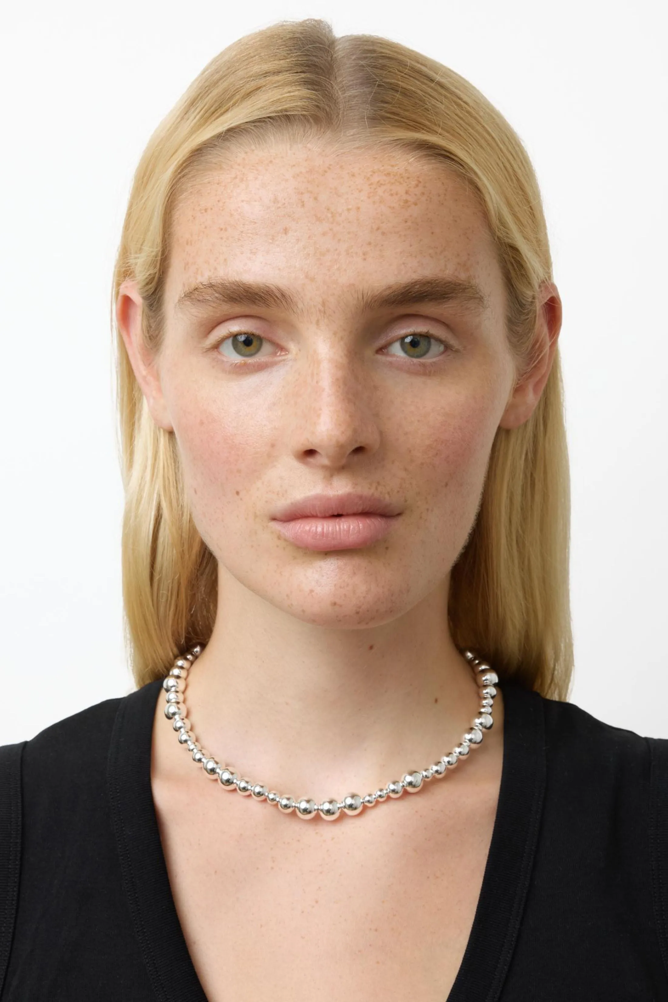 The Elly Necklace Silver sold by Bessette