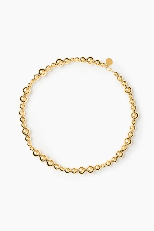 Lié Studio The Elly Necklace Gold made by Bessette