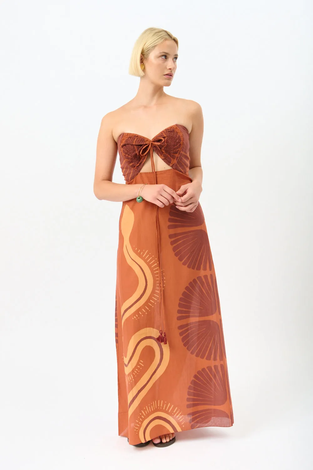 Mother of All Waters Maxi Dress sold by Bessette product image thumbnail 4