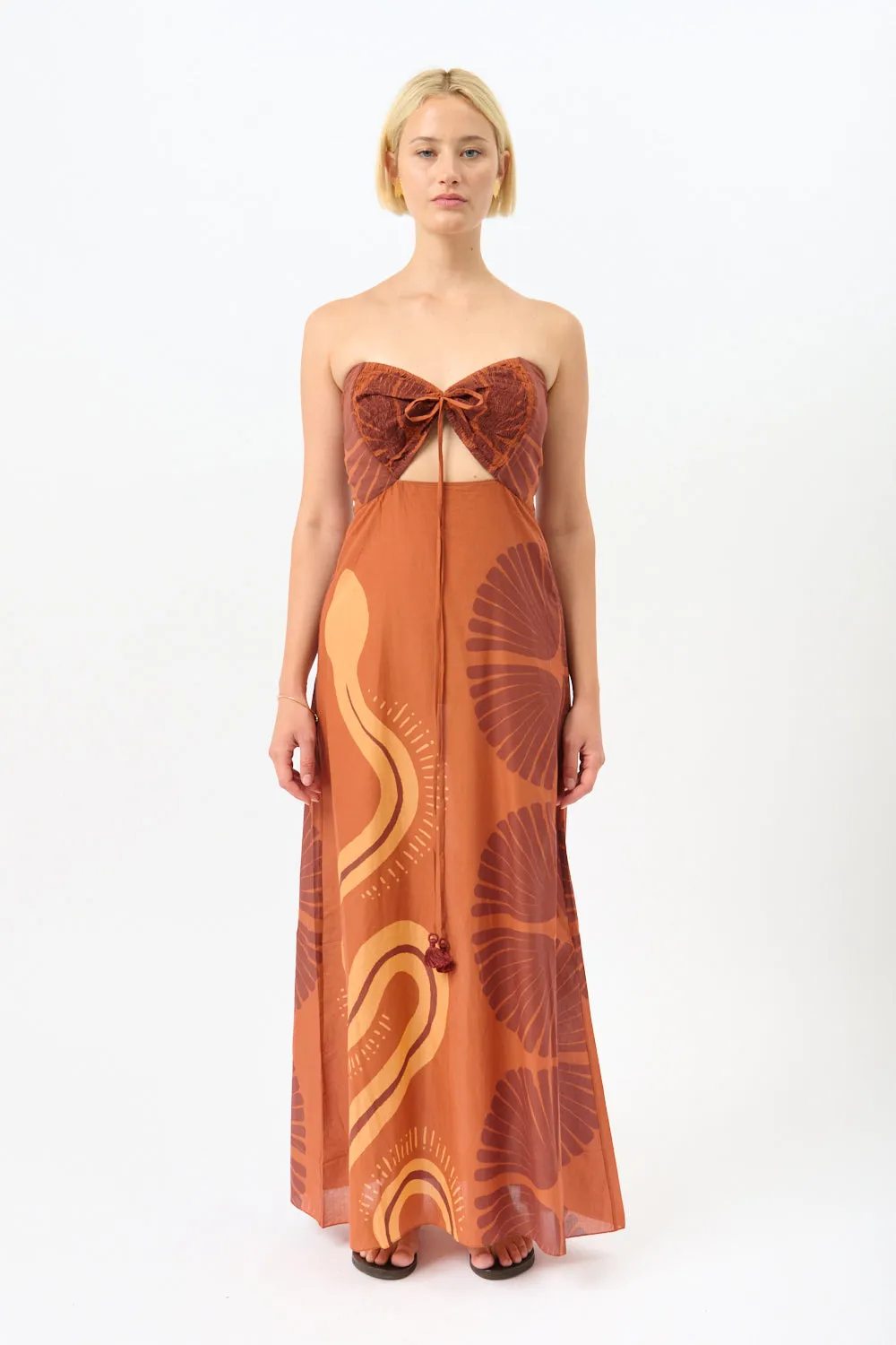 Mother of All Waters Maxi Dress sold by Bessette