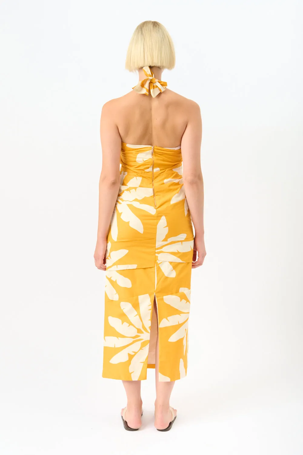 Chiricahua Printed Halter Twist-Front Maxi Dress sold by Bessette product image thumbnail 3