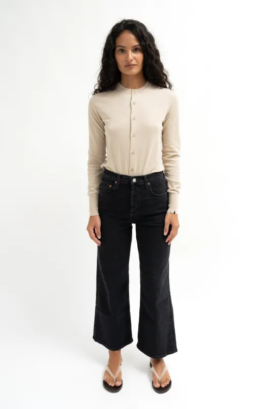 High Rise Wide Leg Crop sold by Bessette