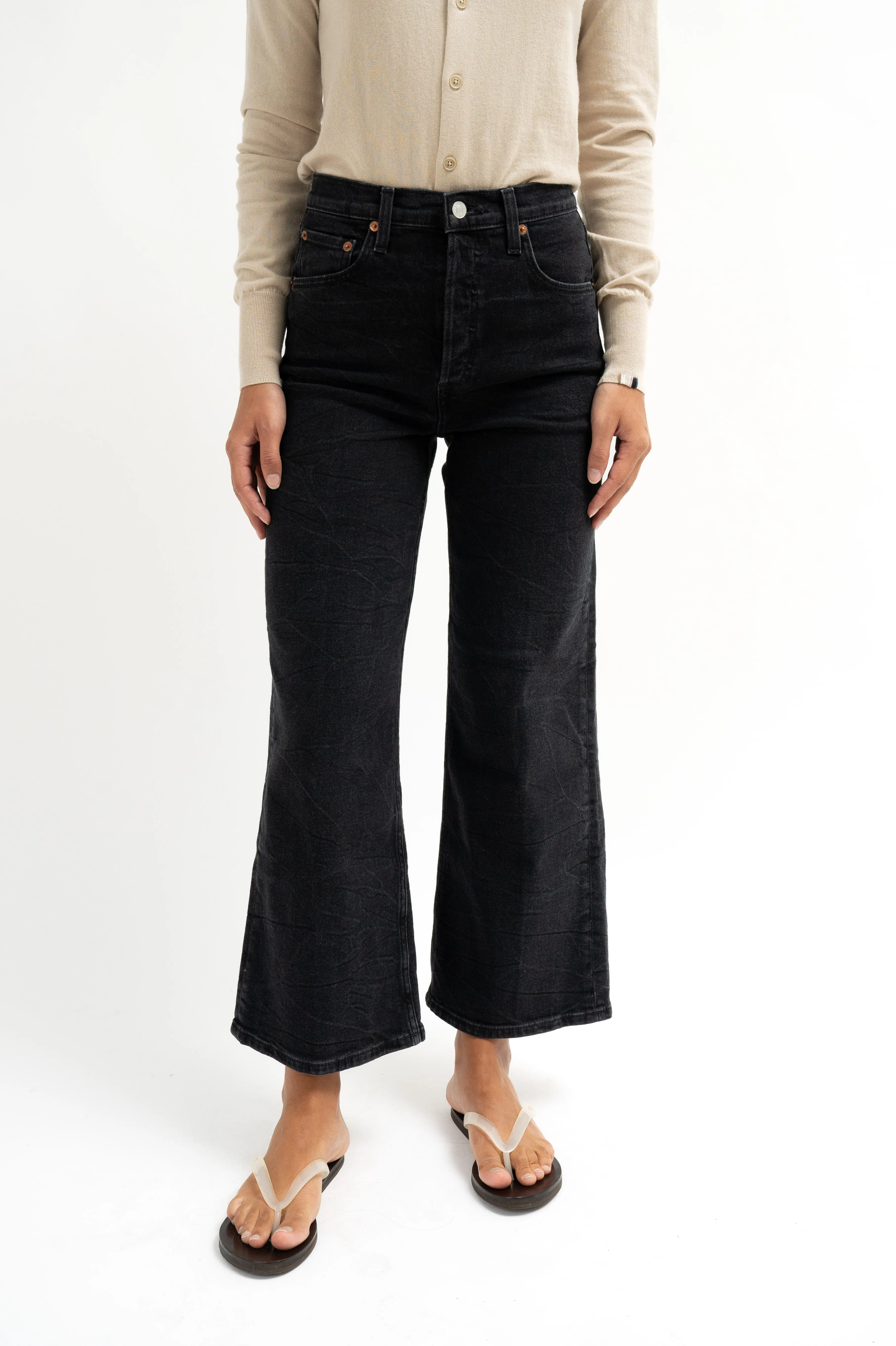 High Rise Wide Leg Crop sold by Bessette product image thumbnail 2