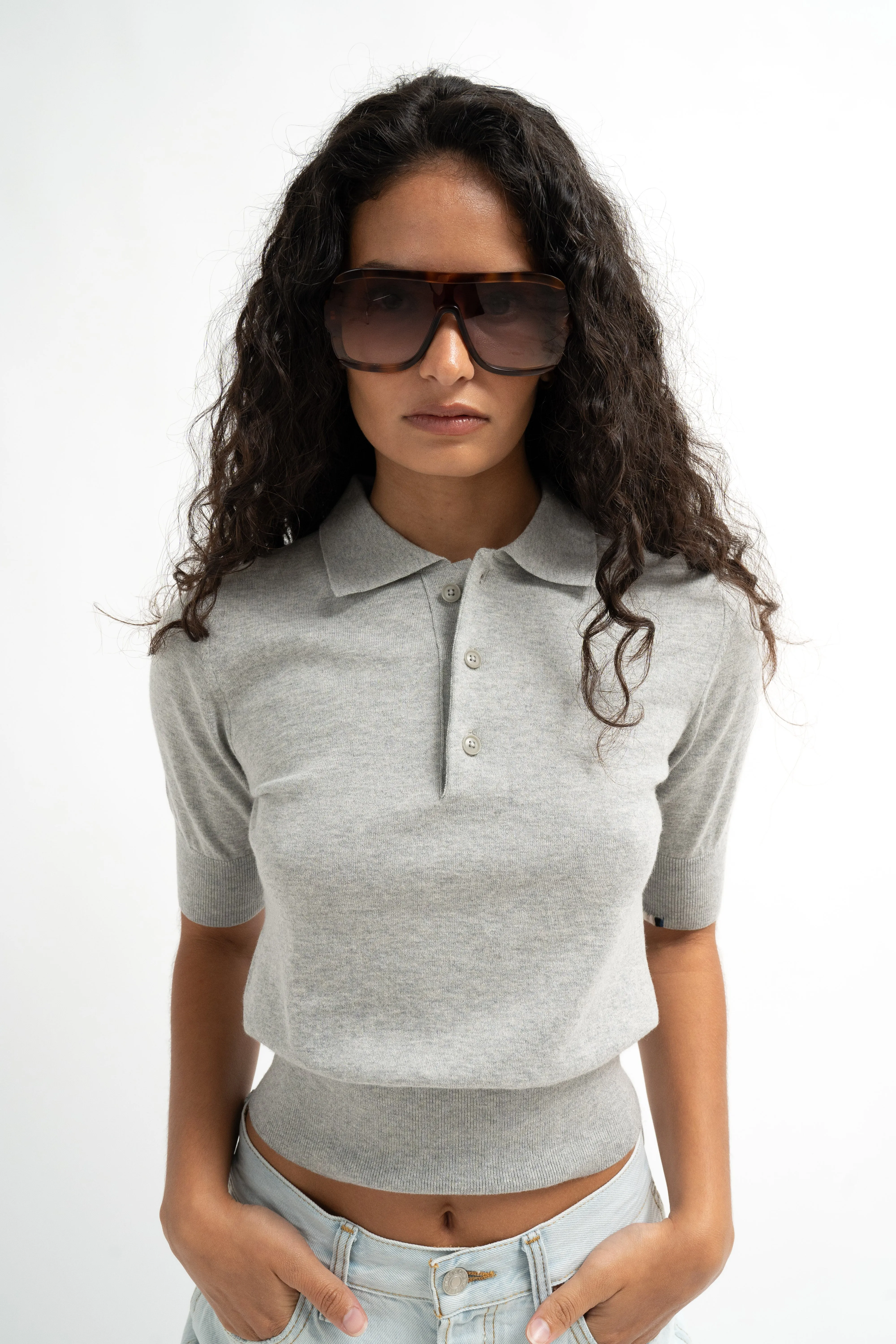 Victoria Beckham Chain Core Wire Sunglasses sold by Bessette product image thumbnail 3