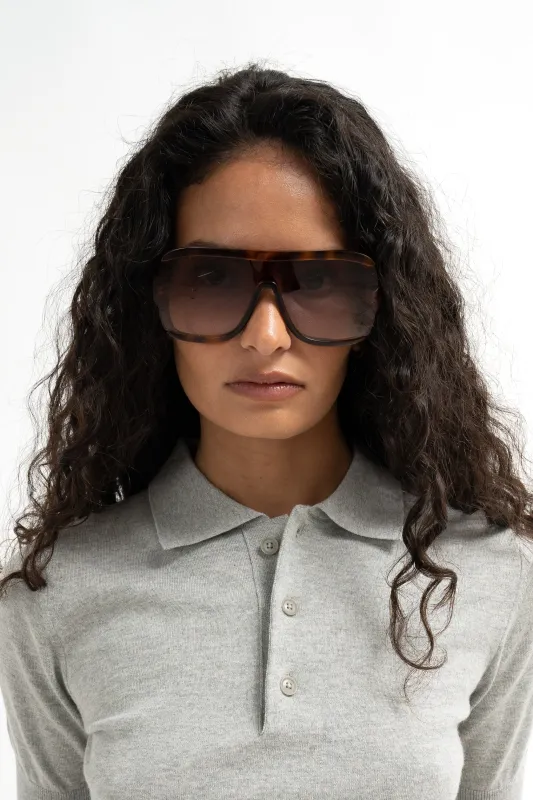 Victoria Beckham Chain Core Wire Sunglasses sold by Bessette