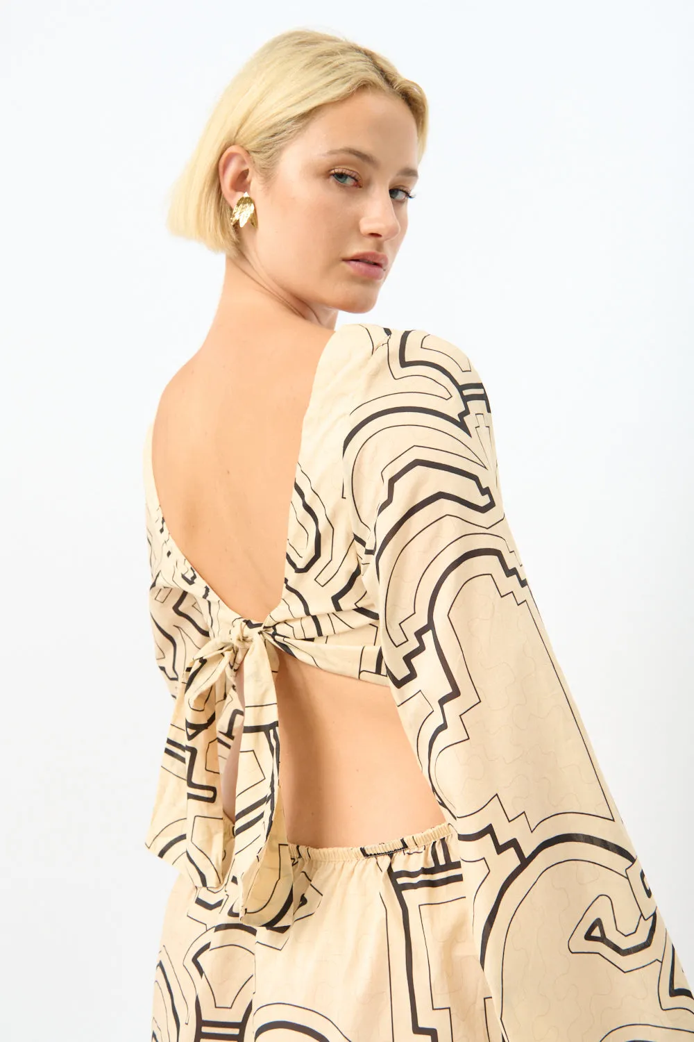 Words Of Wisdom Mini Dress sold by Bessette product image thumbnail 3