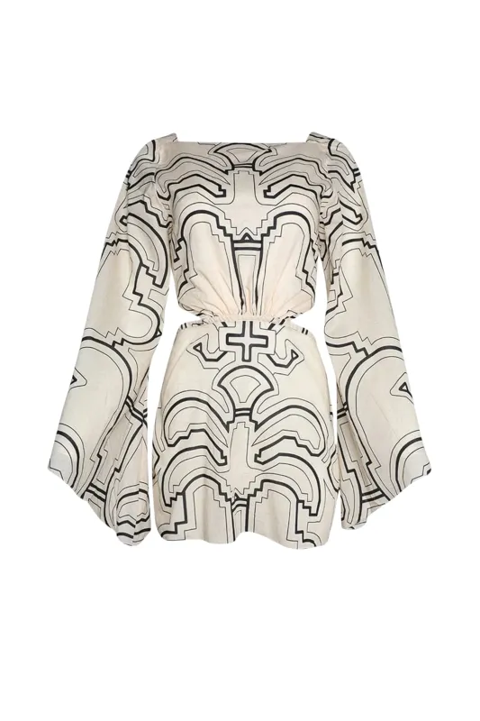 Words Of Wisdom Mini Dress sold by Bessette