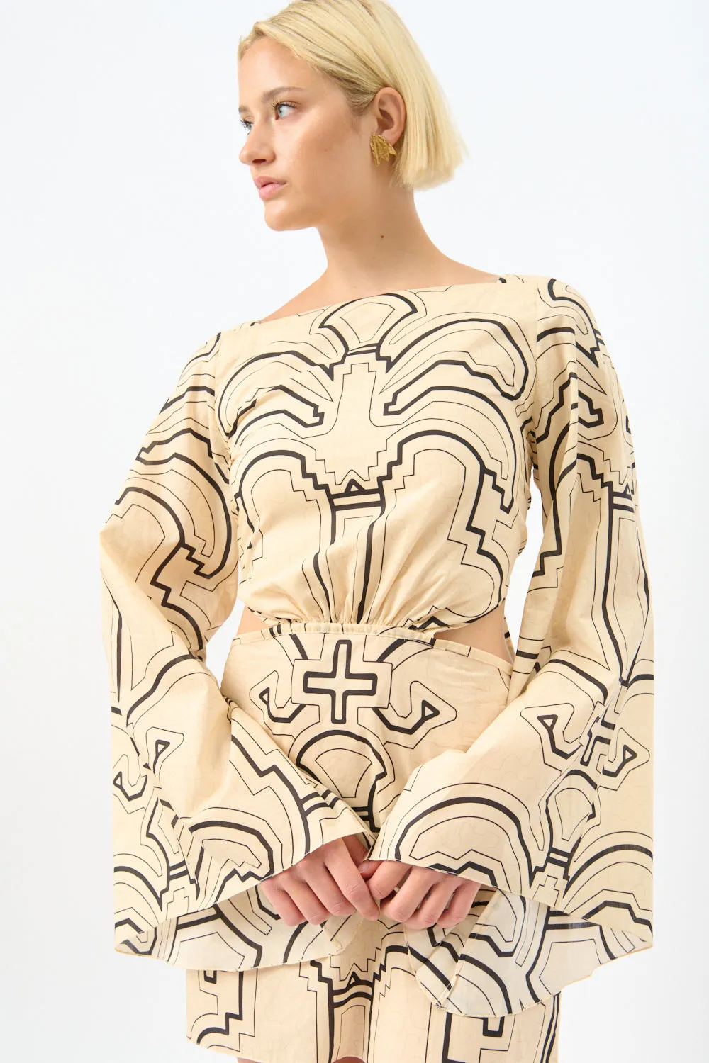 Words Of Wisdom Mini Dress sold by Bessette product image thumbnail 4