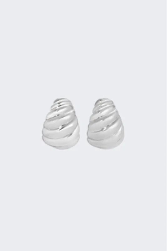 Heaven Mayhem Shell Silver Earring sold by Bessette