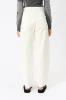 Toteme White Barrel Leg Denim Jean sold by Bessette