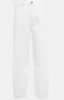 Toteme White Barrel Leg Denim Jean sold by Bessette