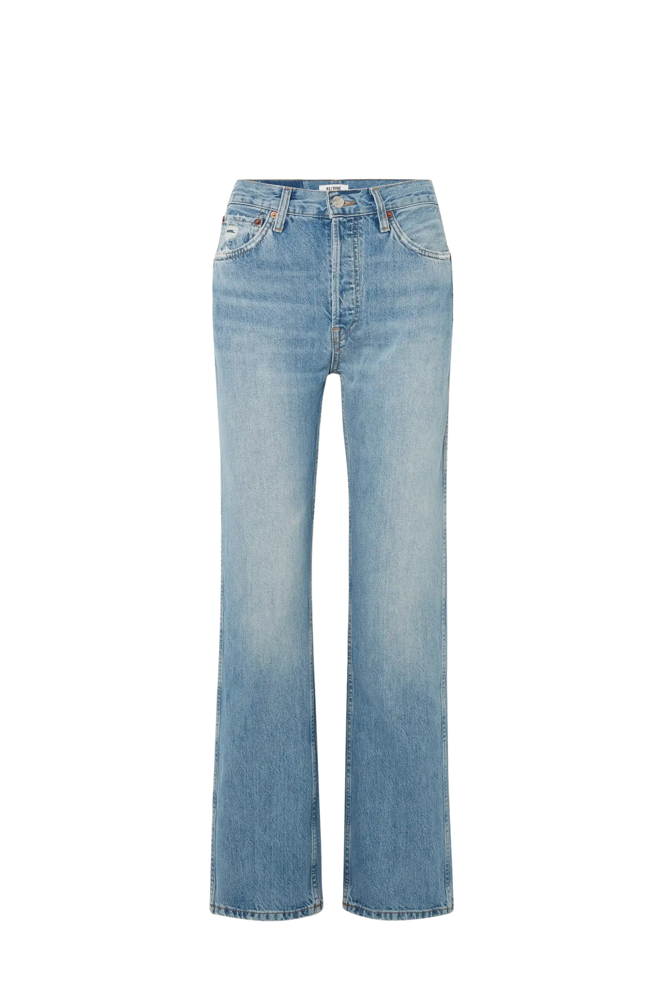 90's High Rise Loose Jeans Blue sold by Bessette product image thumbnail 5