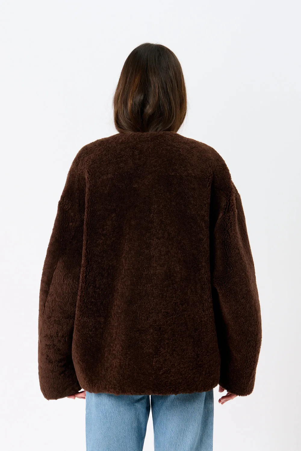 Toteme Teddy Shearing Clasp Jacket sold by Bessette product image thumbnail 4