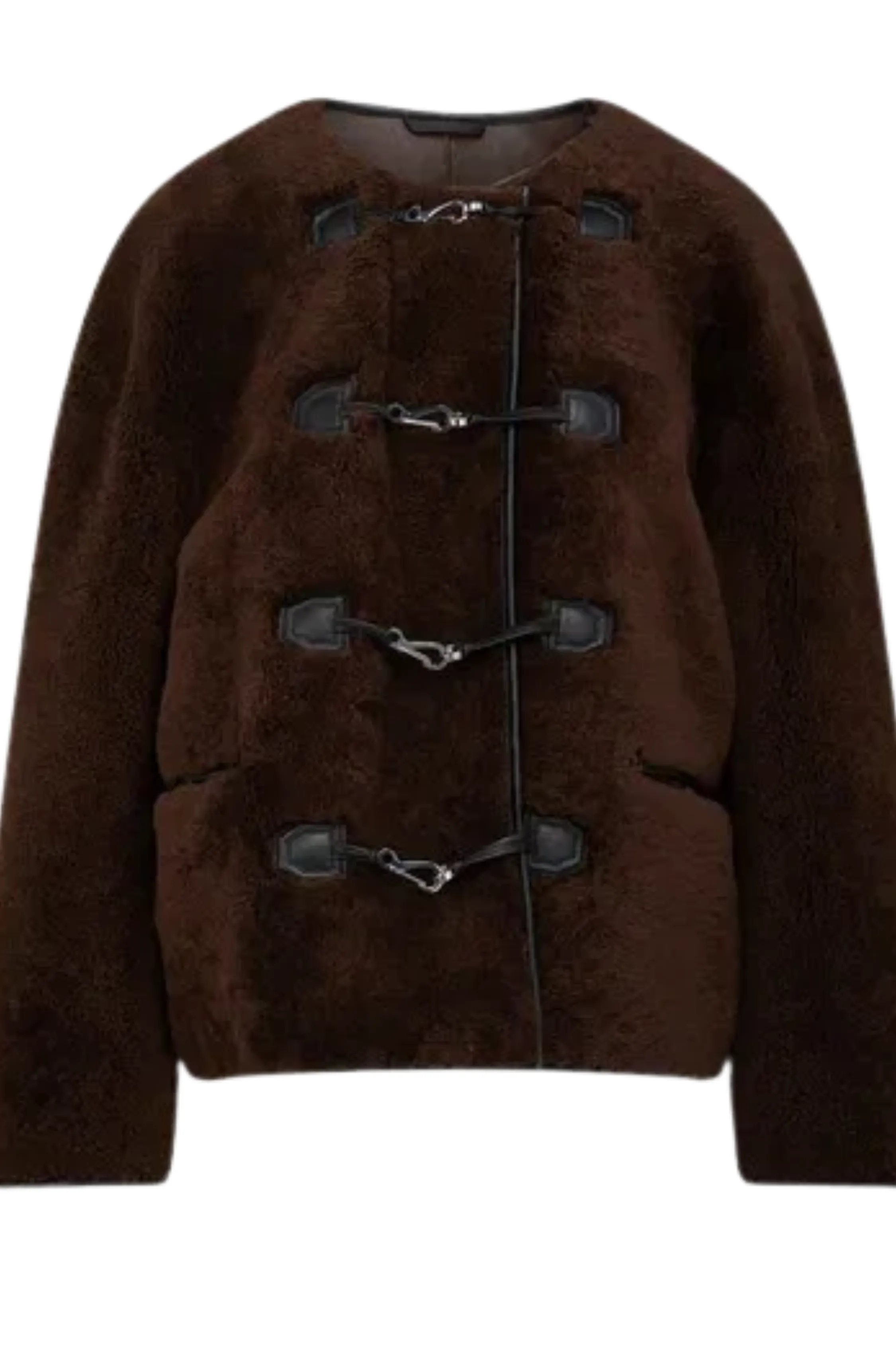 Toteme Teddy Shearing Clasp Jacket sold by Bessette product image thumbnail 5