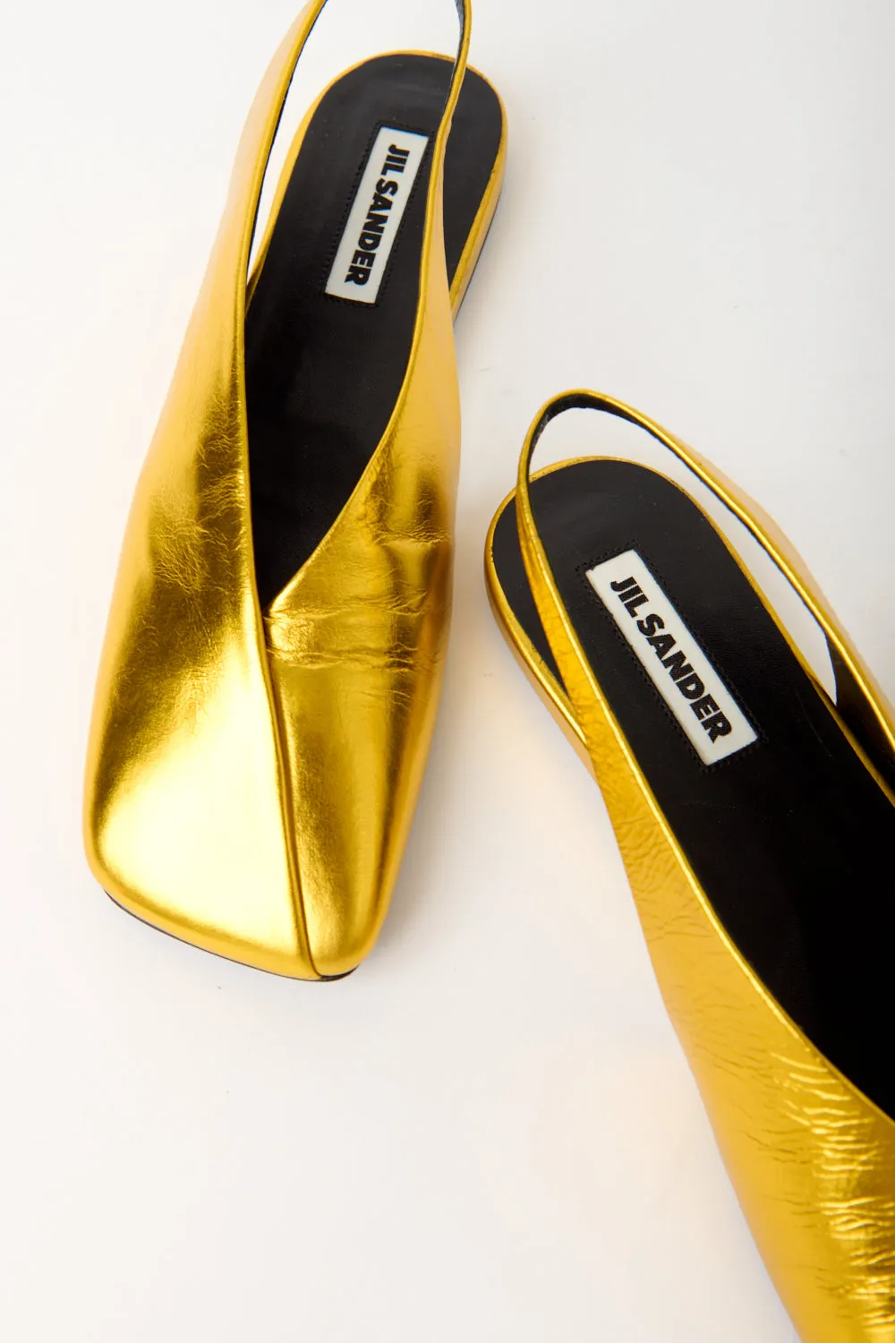 Jil Sander Metallic Flats sold by Bessette product image thumbnail 3