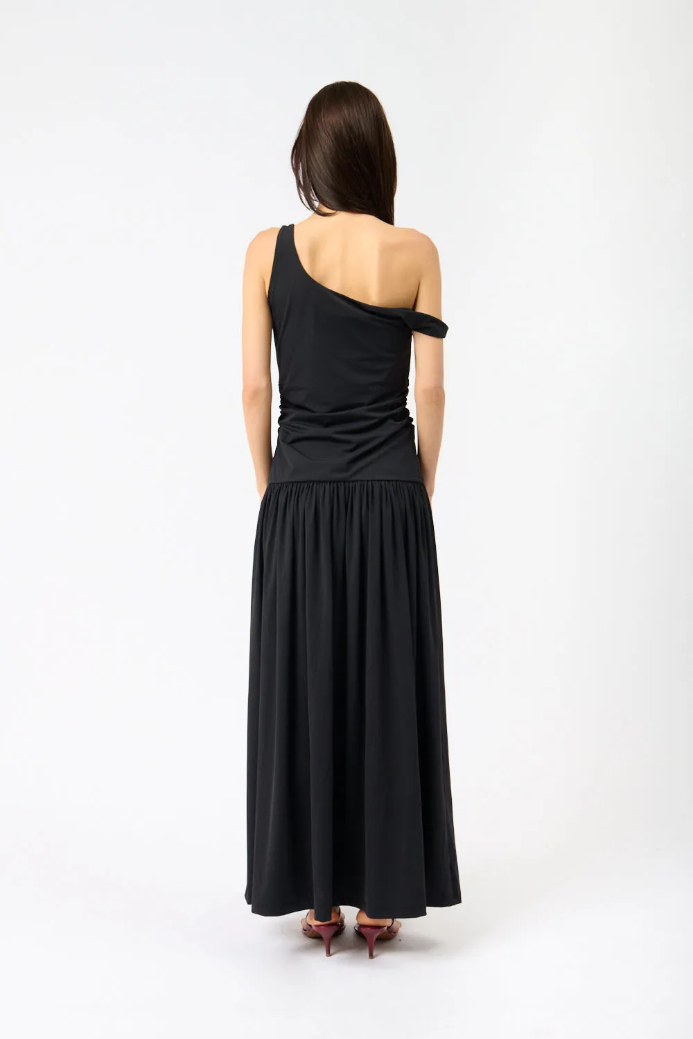 Off-Shoulder Light Scuba Dress sold by Bessette product image thumbnail 4