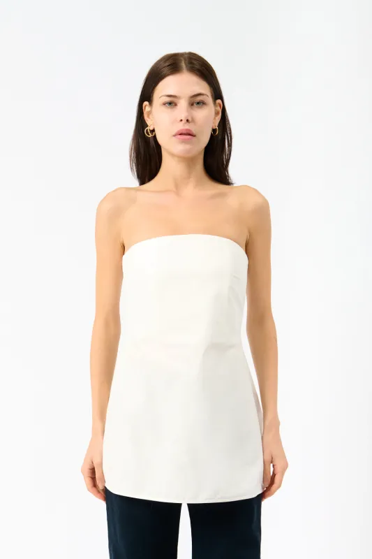 Sculptural Cotton Top sold by Bessette