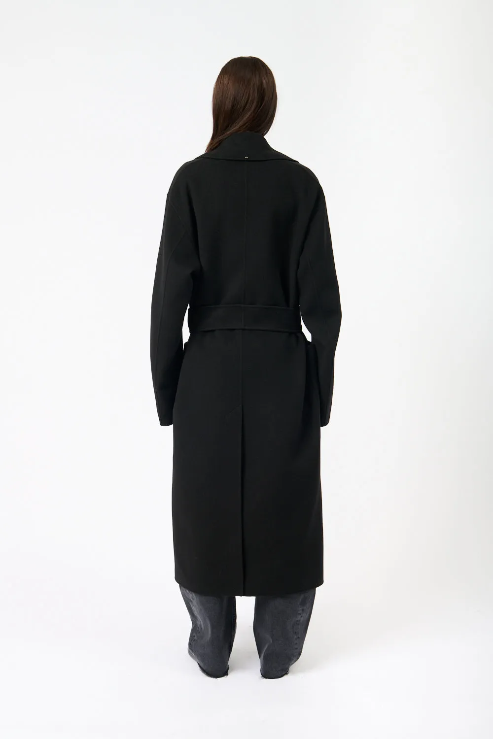 Veleno Belted Wool Coat sold by Bessette product image thumbnail 4