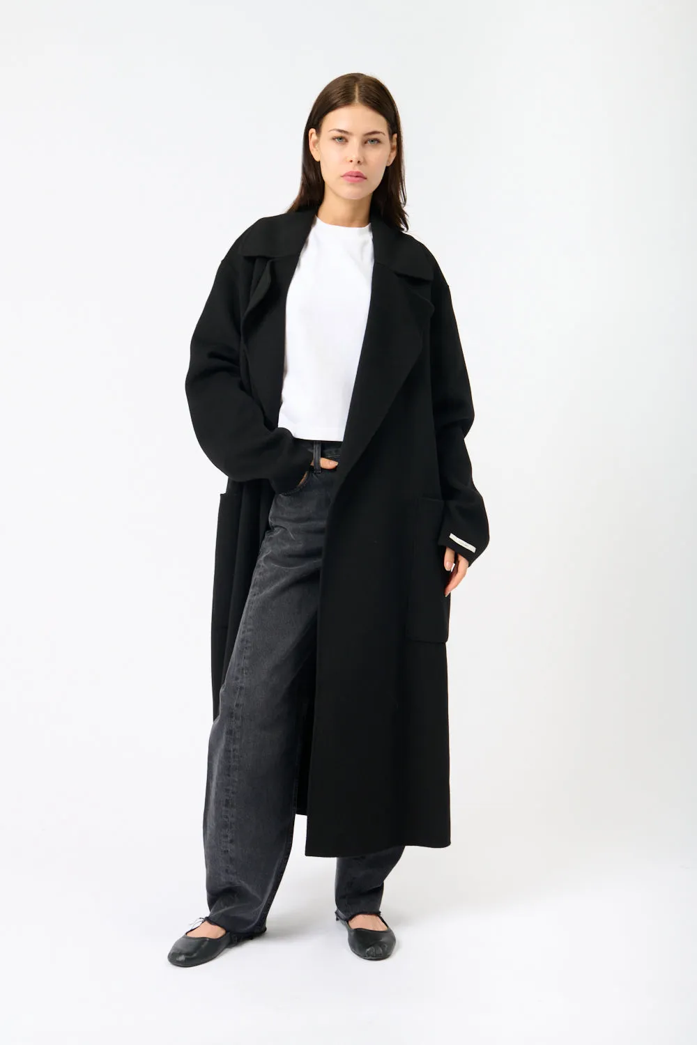 Veleno Belted Wool Coat sold by Bessette product image thumbnail 2