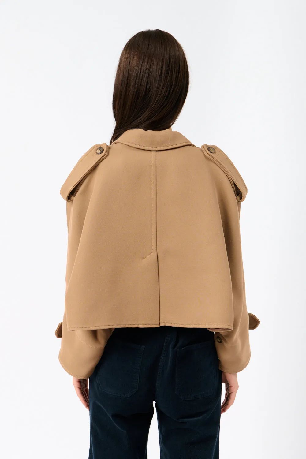 Wool Blend Cape sold by Bessette product image thumbnail 4